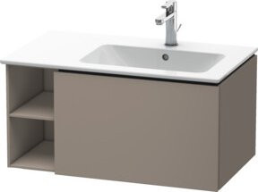 Duravit Waschtischunterschrank L-Cube mit 1 Auszug, Becken rechts, B/H/T: 82 x 48,1 x 40 cm - Bild 1