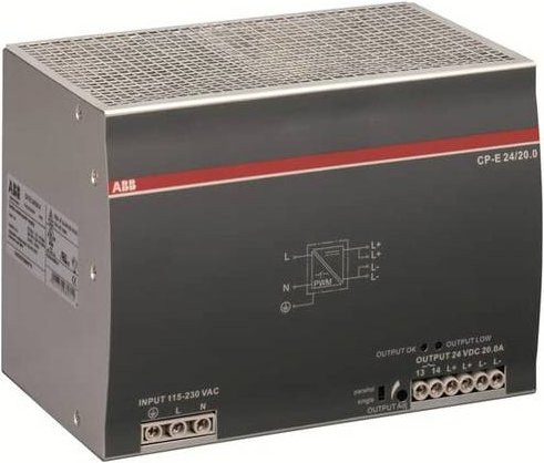 ABB 1SVR427036R0000 Netzteil Stromversorgung in Grau - Bild 1