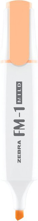 ZEBRA Textmarker FM-1 mild Orange mit Keilspitze