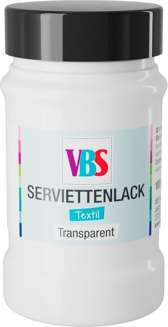 VBS Serviettenlack Textil Durchsichtig - Bild 1