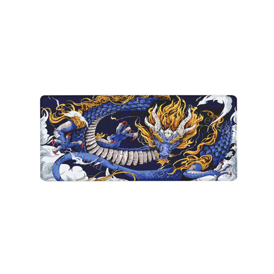 Eenehana Mauspad Dragon Gamer XXL Schreibtischunterlage Multicolor B/T: 90 x 40 cm - Bild 5