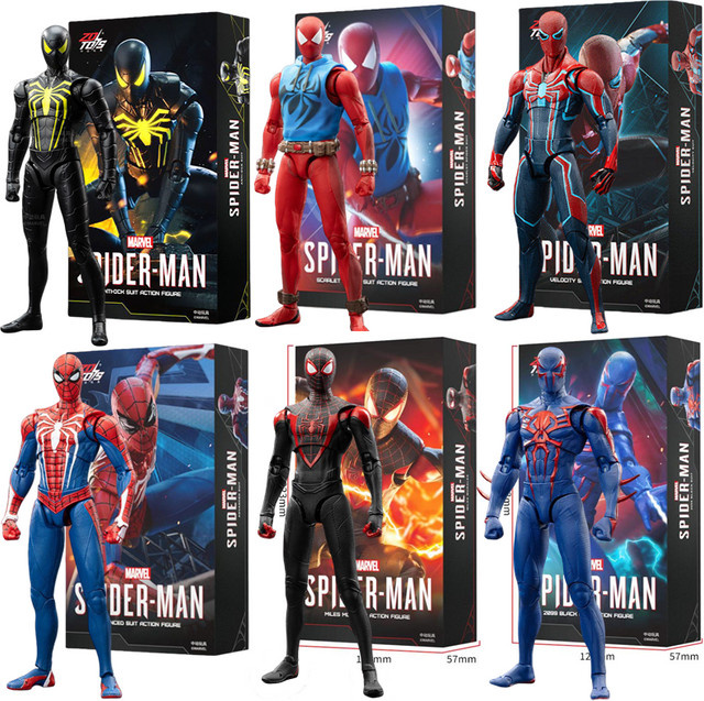 ZD Toys Marvel Spider-Man Advanced Suit Spider-Man Velocity Suit, Actionfigur, 1/10 Modell - Bild 1