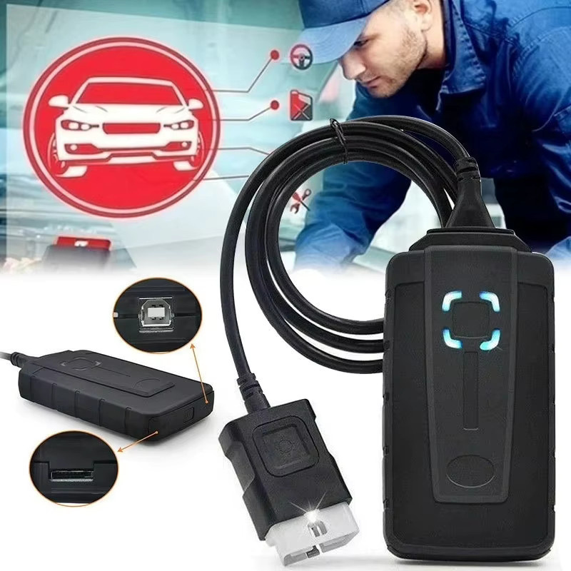 V5.008 R2 OBD2 Scanner mit Bluetooth für Wow Snooper VD DS150 CDP professionelles Automotive Diagnose Werkzeug inklusive Lkw Kabel - Bild 4