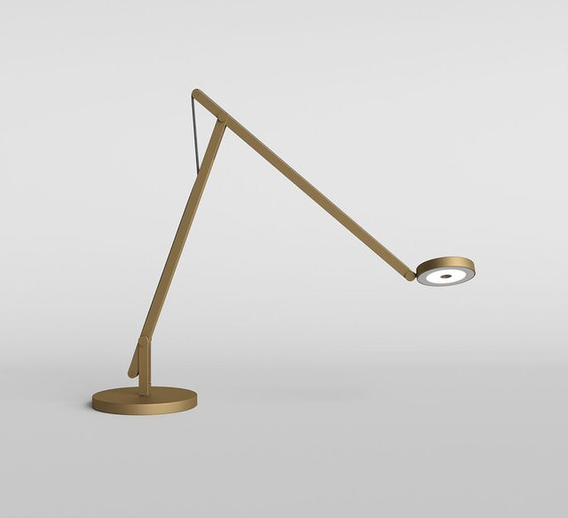 Rotaliana String T1 DTW LED-Tischleuchte in Dark Bronze und Silber mit dim2warm Technologie (2500K - 4000K) - Bild 1