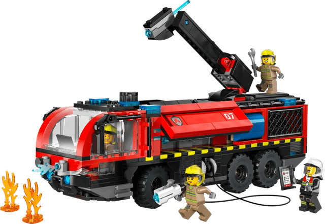 LEGO City Flughafenlöschfahrzeug Bauset ab 7 Jahren - Bild 3