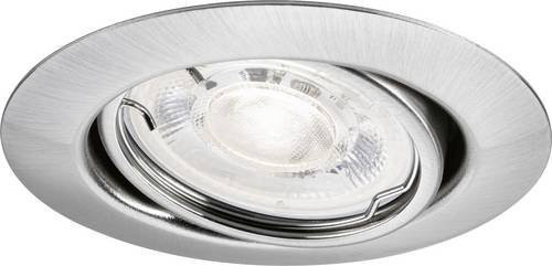 Paulmann LED-Einbauleuchte GU10, rund, Metall, Silber/Schwarz, warmweiß - Bild 1