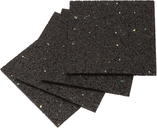 Conacord Antirutsch-Matte aus Gummigranulat in Schwarz, 4 Stück, Länge: 10 cm - Bild 1