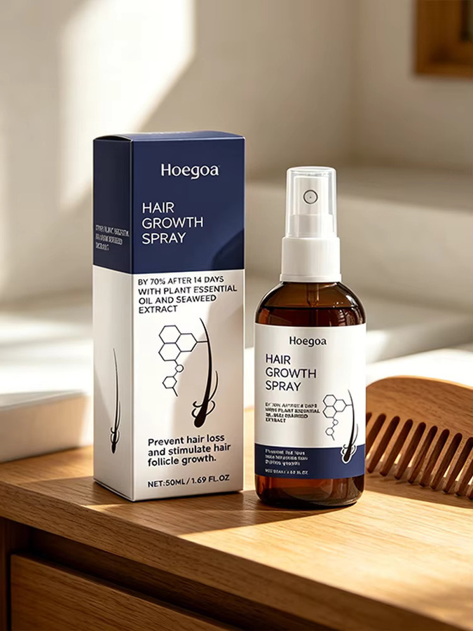 HOEGOA Haarwachstumsspray, 50 ml, Unisex, für trockenes Haar - Bild 6