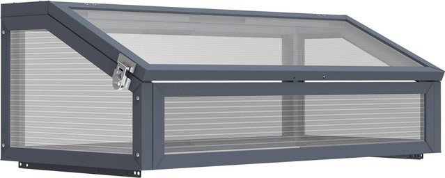 Westmann Frühbeetaufsatz Tega grau B/H/L: 100 x 36 x 50 cm - Bild 2