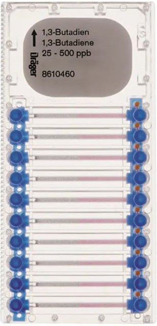 Dräger Microtubes für 1,3-Butadien, Farbe: Klar, Messbereich: 25 - 500 Ppb - Bild 1