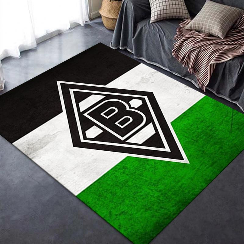 On My Love Home Borussia Teppich Modern Rechteckig, Mehrfarbig, B/T: 90 x 60 cm - Bild 3