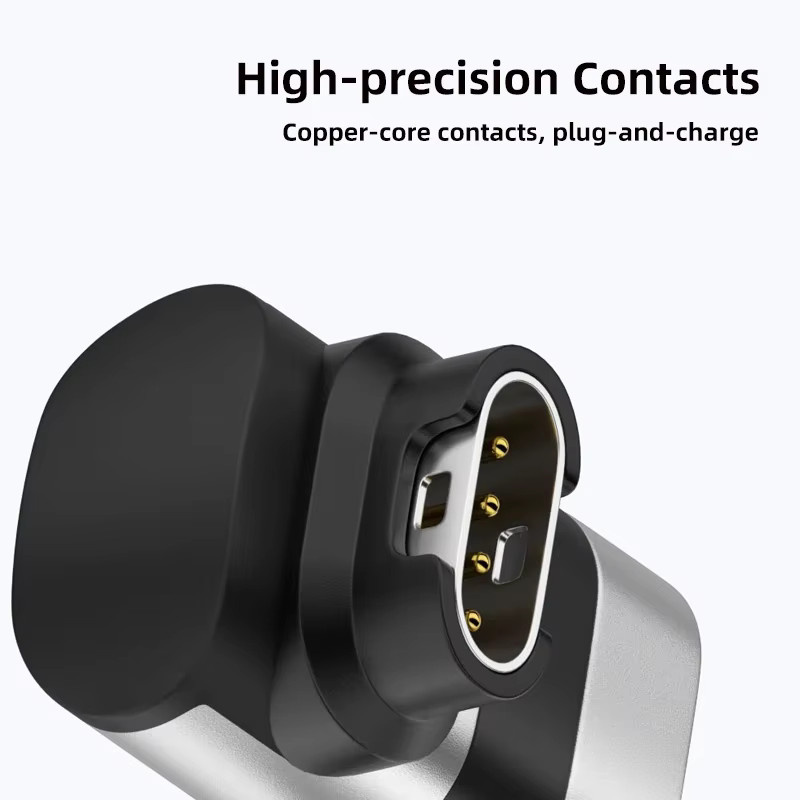 Garmin USB-C Schnellladeadapter Typ-C Anschluss für Venu, Instinct, Quatix und Index in Schwarz und Silber - Bild 2