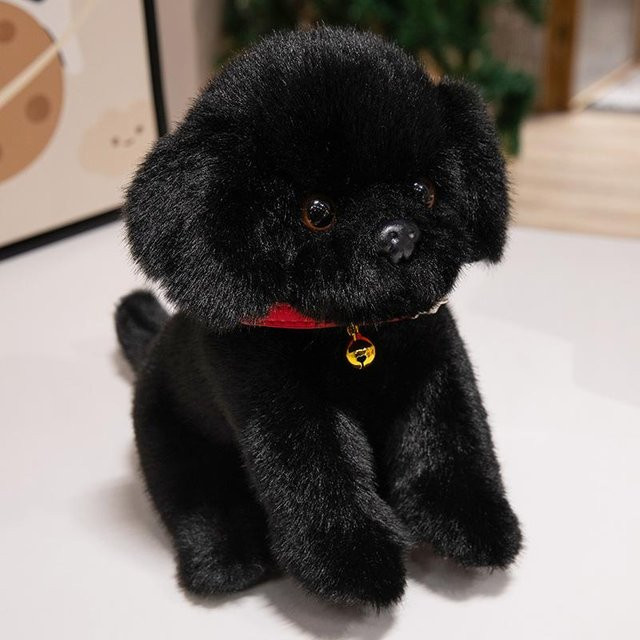 Yiran toy Labrador Plüschtier, Schwarz, Gelb, 45cm - Bild 1