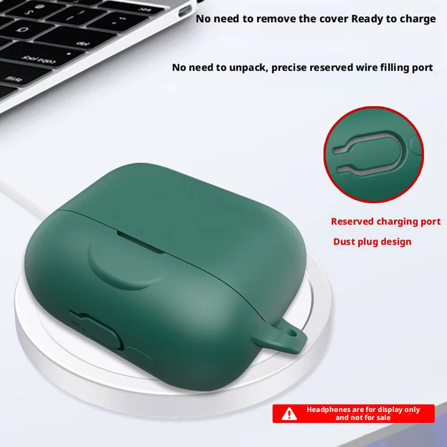 EarFun Air Pro 4+ Schutzhülle aus weichem Silikon mit Haken zur sturzsicheren Aufbewahrung - Bild 5