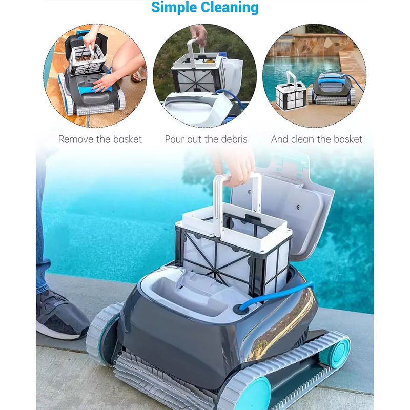 Fowoy Feinfilterkorb für Dolphin Robotic Pool Cleaner S50 S100 Active 10 15 ECHO Prowler 910 917 Premium 10 2 Sweeping in Weiß - Bild 5