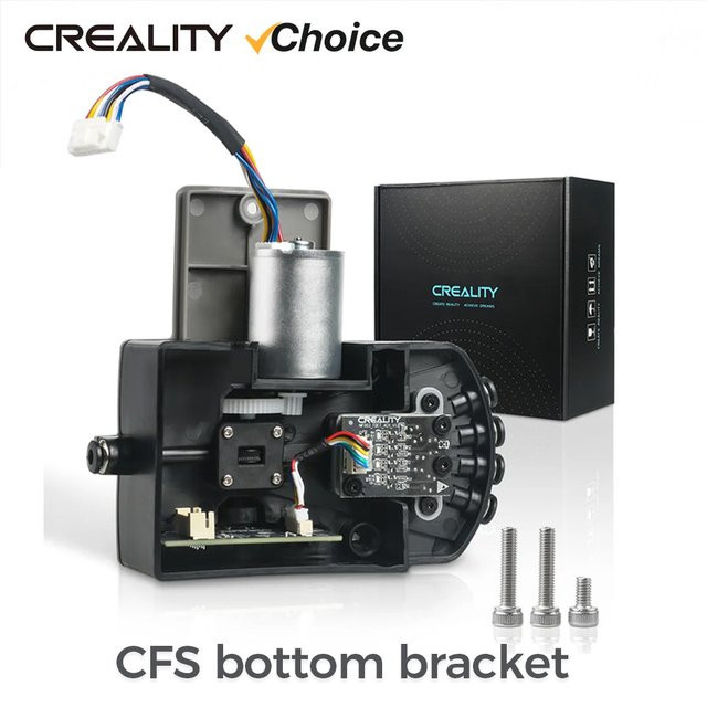 Creality CFS Tretlager Fünf-Wege-Kit mit Brushless Motor für K2 Plus CFS Original 3D-Drucker, Schwarz - Bild 1