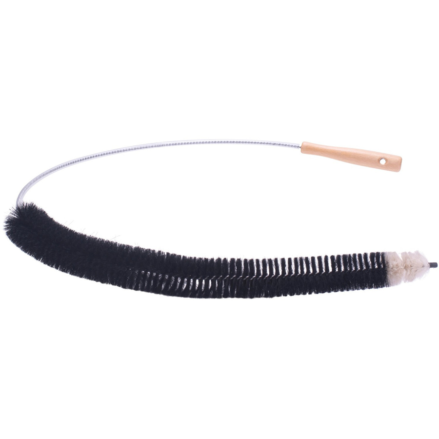 Steuber Heizkörperbürste mit Ziegenhaar-Borsten in Schwarz, Länge: 120 cm - Bild 2
