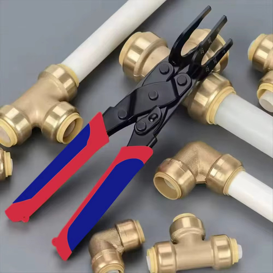 WOZOBUY Push-Fit-Trennzangenwerkzeug zur Entfernung von Push-to-Connect-Fittings für 1/2 Zoll, 3/4 Zoll und 1 Zoll - Bild 2