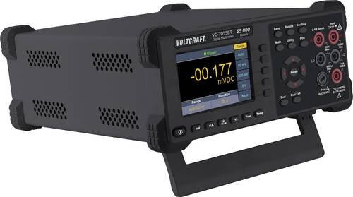 Voltcraft VC-7055BT ISO Tisch-Multimeter Digitaler Datenlogger Schwarz CAT I 1000 V CAT II 600V 55000 Counts - Bild 1