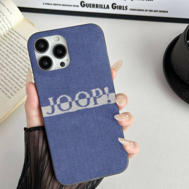 Transparente und rutschfeste Handyhülle von J-Joop für iPhone 11 bis iPhone 17 Pro Max Plus Pro in Transparent und Blau - Bild 1
