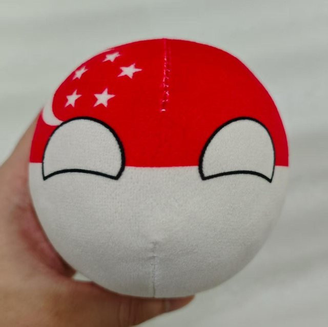Yiran Health & Beauty Polandball Plüschkissen, 10cm, Bunt / Mehrfarbig - Bild 1