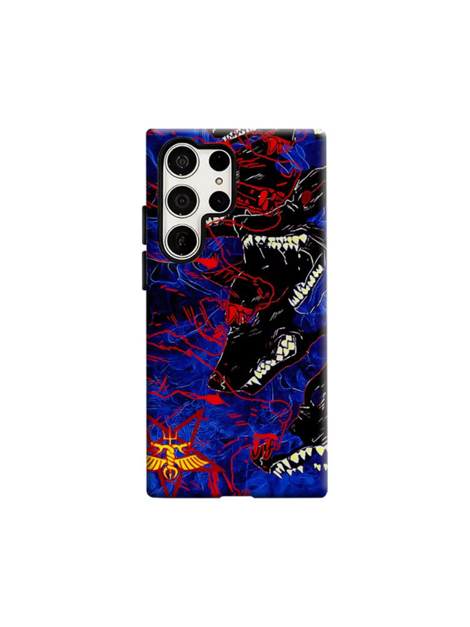 Cerberus Nightmare Handyhülle für Samsung Galaxy S26 S25 S24 S23 Ultra Plus, stoßfeste Doppelschicht Rückabdeckung, Multicolour - Bild 6