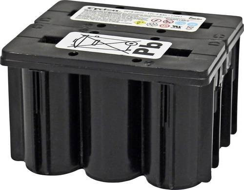 EnerSys Hawker Cyclon F2x3 0819-0020 Bleiakku 12V 2.5Ah Blei-Vlies AGM Schwarz B/H/T: 114 x 89 x 70 mm mit 6.35mm Flachstecker - Bild 1