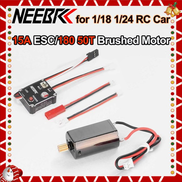NEEBRC Bürstenmotor 180 50T, Metall-ESC, Zubehör - Bild 1