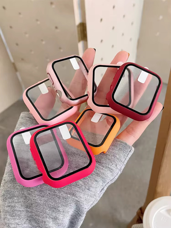 Apple Displayschutzfolie und Schutzhülle, Silber, Unisex - Bild 3