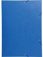 Exacompta Sammelmappe A3 mit Gummizug in Blau - Bild 1