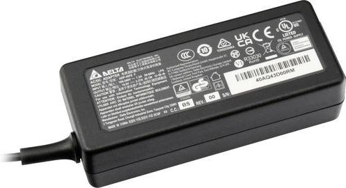 Delta Regeltechnik Notebook-Netzteil 45W 19V 2.37A in Schwarz mit Barrel-Plug - Bild 1