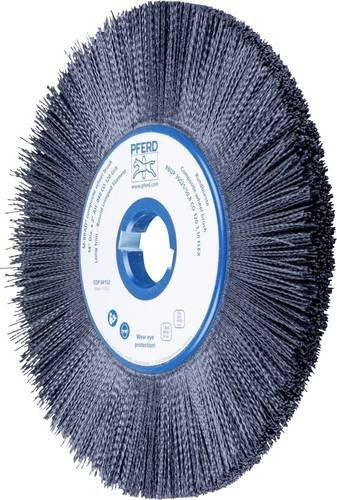 PFERD COMPOSITE FLEX Rundbürste RBUP für Winkelschleifer mit Keramik-Filament, Korn 120, Durchmesser: 350 mm, Breite: 25 mm, Höhe: 50,8 mm - Bild 1