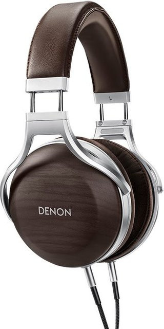 Denon AH-D5200 Over-Ear Kopfhörer mit Kabel in Schwarz - Bild 1
