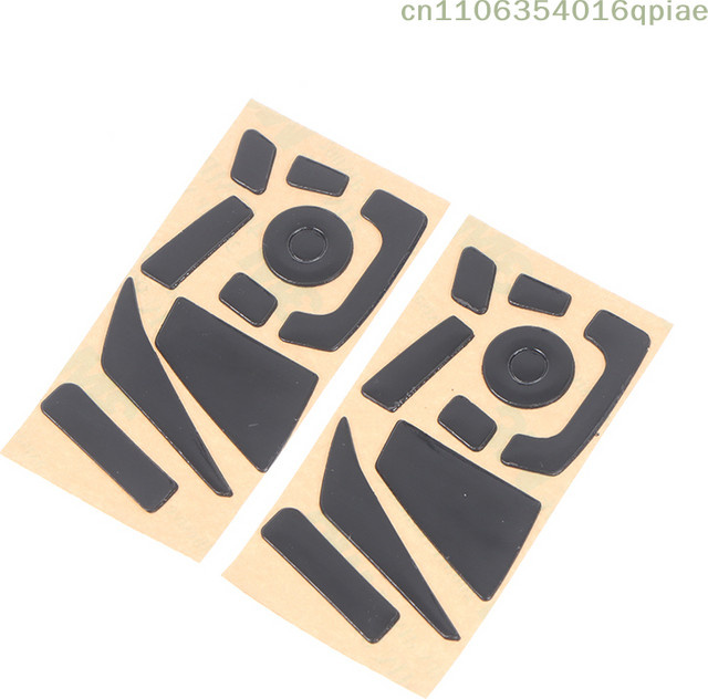 2 Sets Mausfüße-Pads in Schwarz für Mad Catz Saitek MM07 RAT3 RAT5 RAT7 RAT9 - Bild 1