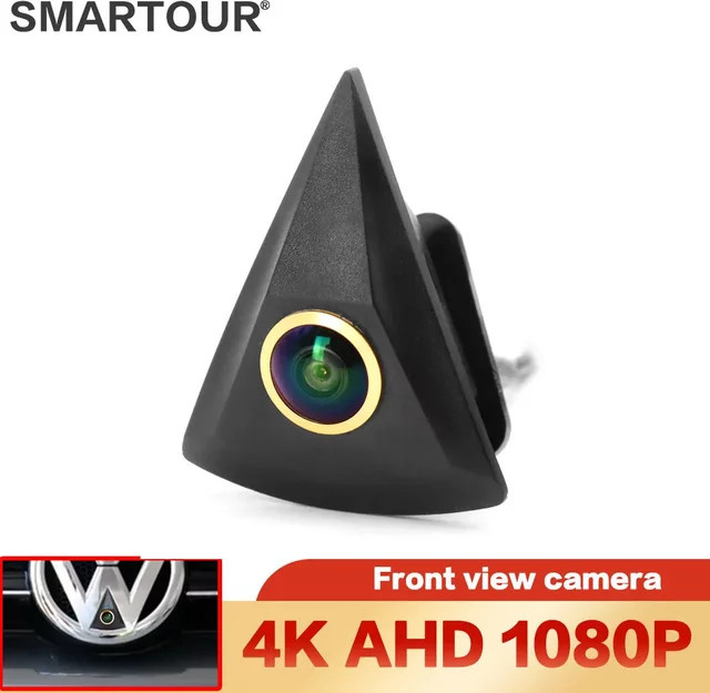 SMARTOUR AHD 1080P Goldene Vorderkamera für VW Golf 4 5 6 7 Passat B6 B8 CC Polo Tiguan Caddy Touran CCD Kamera - Bild 1