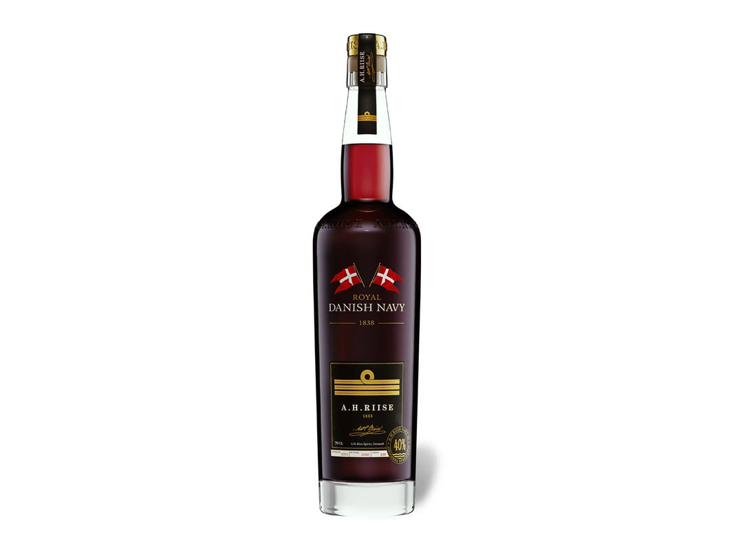 A.H. Riise Royal Danish Navy Rum 0,7 l - Bild 2