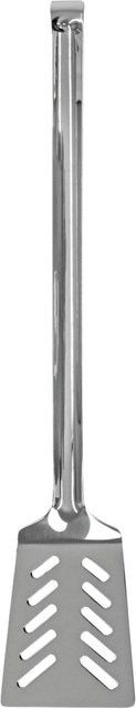 Schneider Pfannenwender geschlitzt aus Edelstahl in Silber, Länge: 37,5 cm - Bild 1