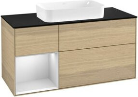 V&B Waschtischunterschrank Finion in Braun, Breite: 120 cm, Tiefe: 50,1 cm, Höhe: 50,1 cm - Bild 1