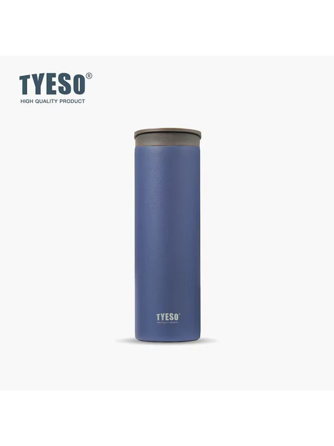 Tyeso Thermoskanne Isolierter Edelstahl-Reisebecher in Grün, 500ml, Auslaufsichere Vakuum-Direkttrinkflasche - Bild 6