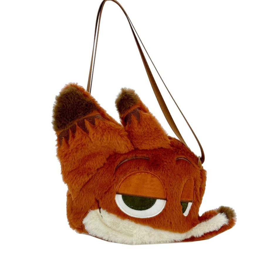 Potdemiel Zootopia 2 Nick Plüsch-Cosplay-Tasche, Umhängetasche - Bild 6