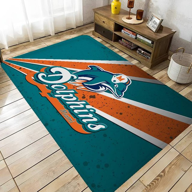 Rutschfeste Küchenmatte Potdemiel M-Miami D-Dolphins in Mehrfarbig für Wohnzimmer und Balkon - Bild 1