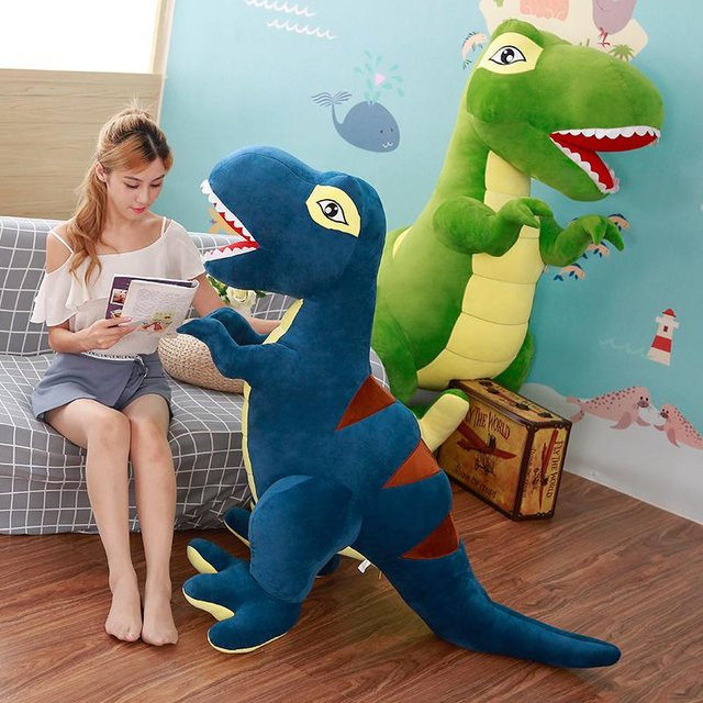 YESFEIER Dinosaurier Plüschtier, Tyrannosaurus Puppe, 90cm - Bild 1