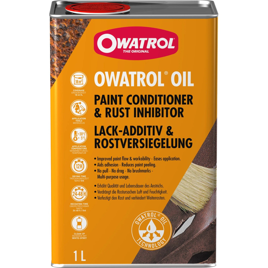 Owatrol Oil Rostschutz Öl als transparente Grundierung für Metall und Kfz, 300 ml - Bild 2