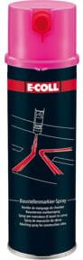 E-COLL Baustellenmarkierspray pink 500 ml - Bild 1