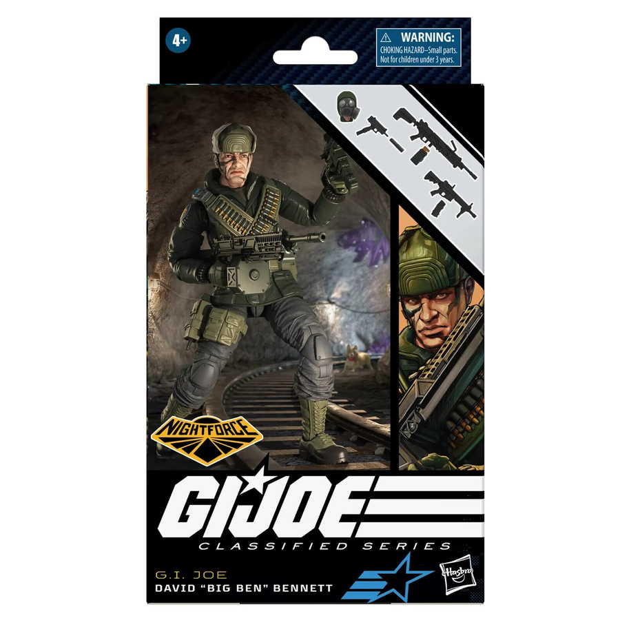 Hasbro G.I. Joe Classified Series 077 Night Force David Big Ben Bennett Actionfigur, ab 4 Jahren - Bild 2