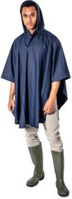 STIER Poncho in Blau, Einheitsgröße - Bild 1