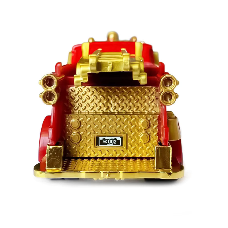 TAKARA TOMY Disney Cartoon-Autos, goldenes Rennauto, Metall-Druckgussmodell - Bild 2