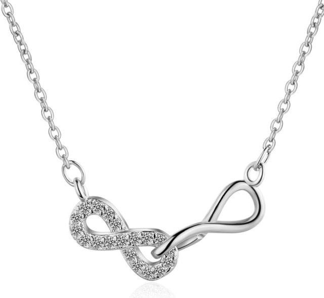 Halskette 925 Silber, Kristall, Kreuz, Damen - Bild 1
