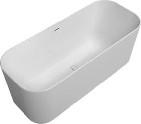 Villeroy & Boch Freistehende Badewanne Finion in Weiß, Oval, Acryl, B/T: 170 x 70 cm - Bild 1