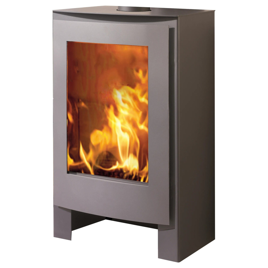 Panadero Kaminofen Nevada in Schwarz Metallic aus Stahl mit 7,9 kW - Bild 2